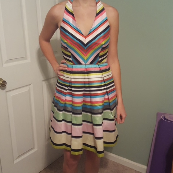 Modcloth Run a Bright Ship Dress - Picture 1 of 6